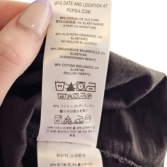 Patagonia NWT Porch Song Dress Black Cotton Blend Sz S - Picture 12 of 12